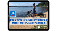 Cover  - Ebog - Østersøruten - Nationalrute 8 - Cykeltur