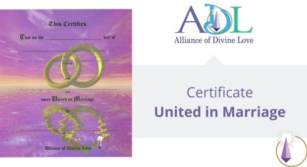 ADL Product - Certificate United in Marriage