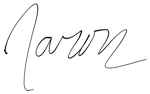 aaron signature