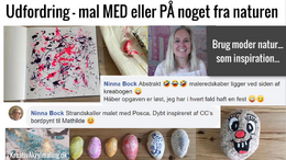 IB mal med eller på noget fra naturen - Ninna eks