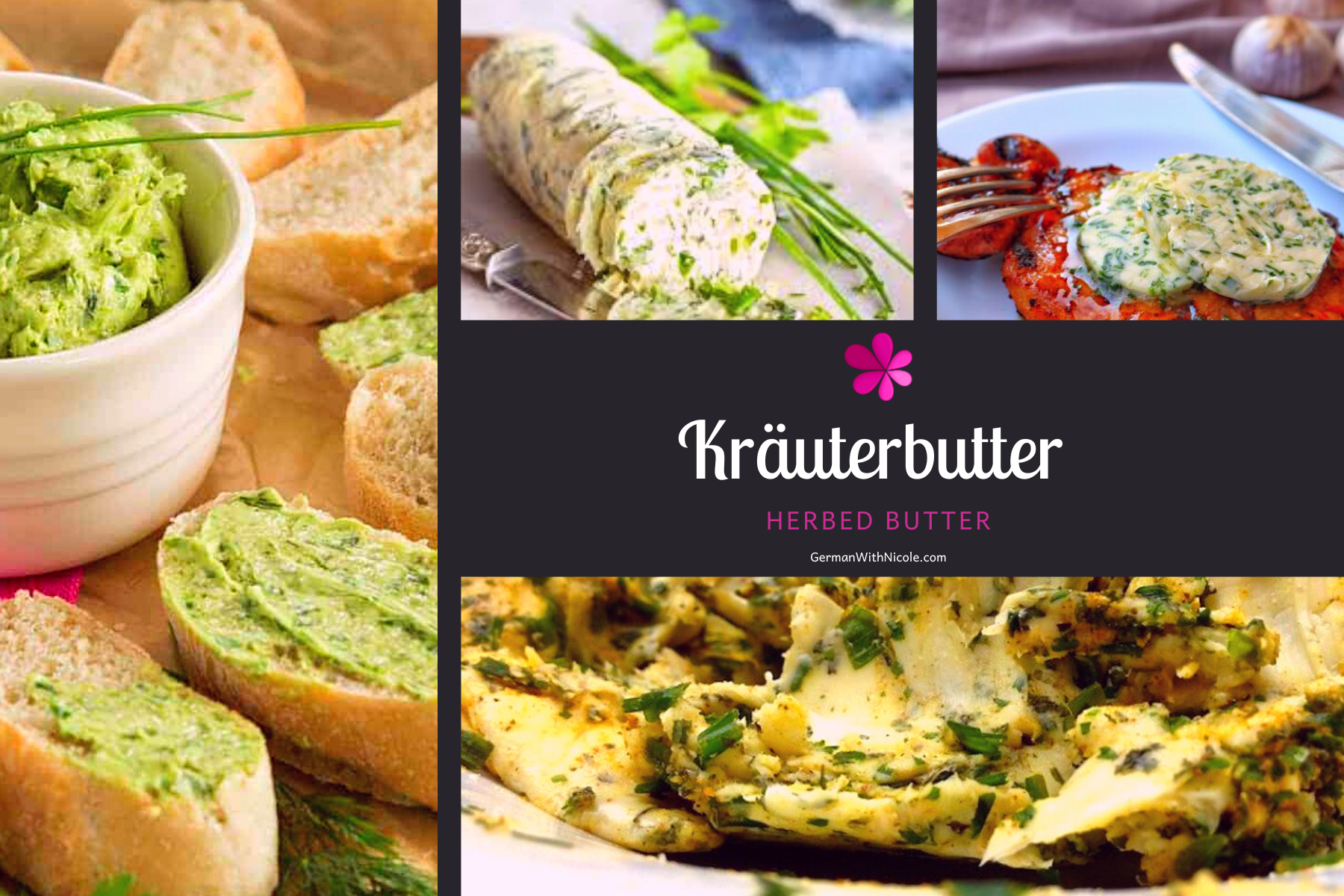 Kräuterbutter (German Herb Butter) - Tara's Multicultural Table