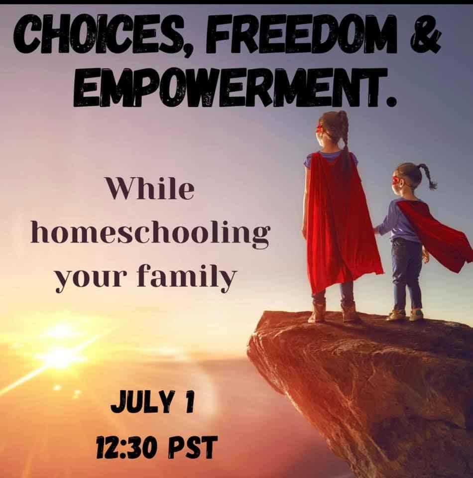 homeschooling webinar invite