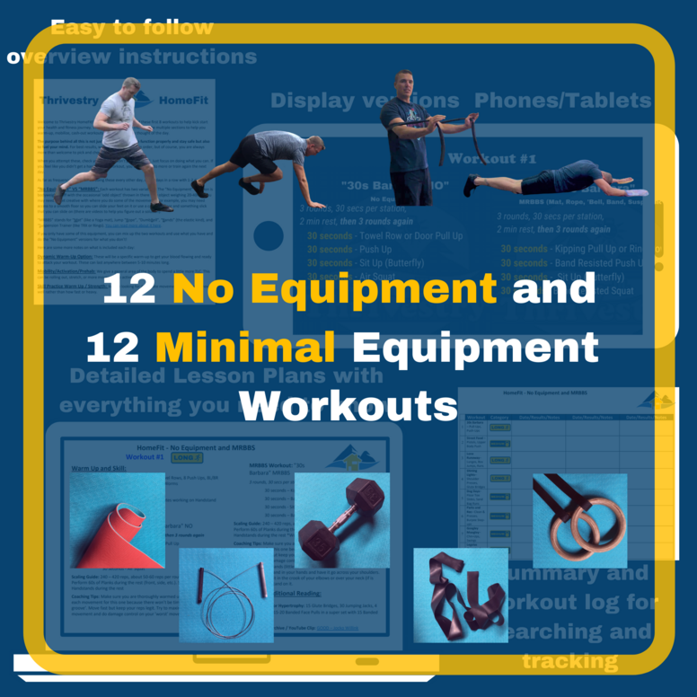 12 Workouts for No Equipment and Minimal Equipment