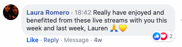 Laura Romero lives testimonial