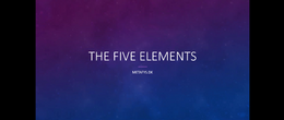 5 The 5 Elements METAphysio