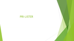 2.Pri-lister