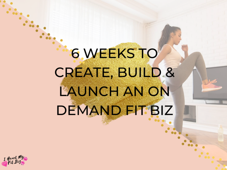 6 Week Create, Build & Launch On Demand 