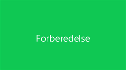 03 forberedelse