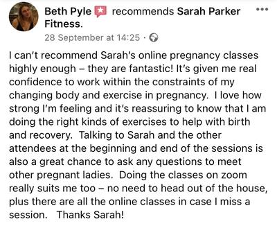 Pregnancy testimonial 3