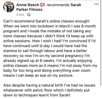 Pregnancy testimonial 4