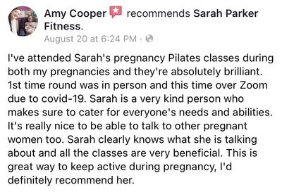 Pregnancy testimonial 5