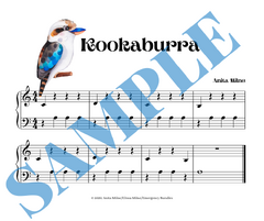 Kookaburra Score Sample