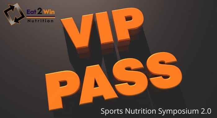 Sports Nutrition Symposium 2.0 card