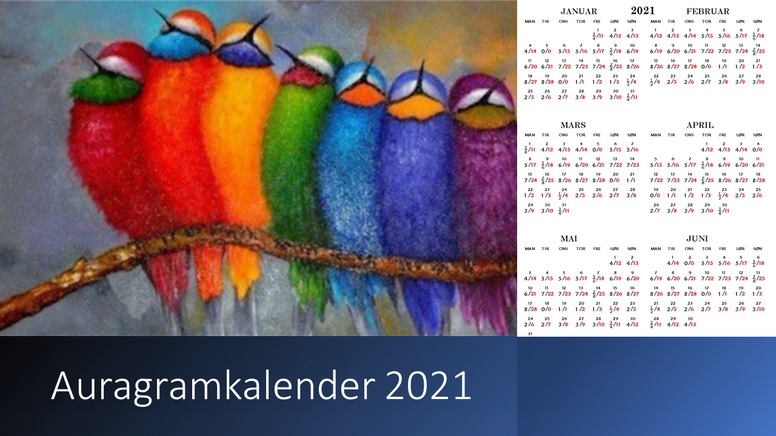 Auragramkalender 2021