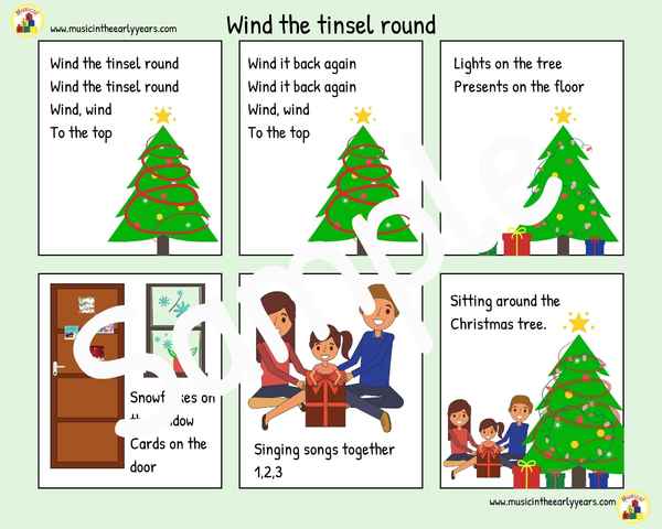 Sample Wind the tinsel round