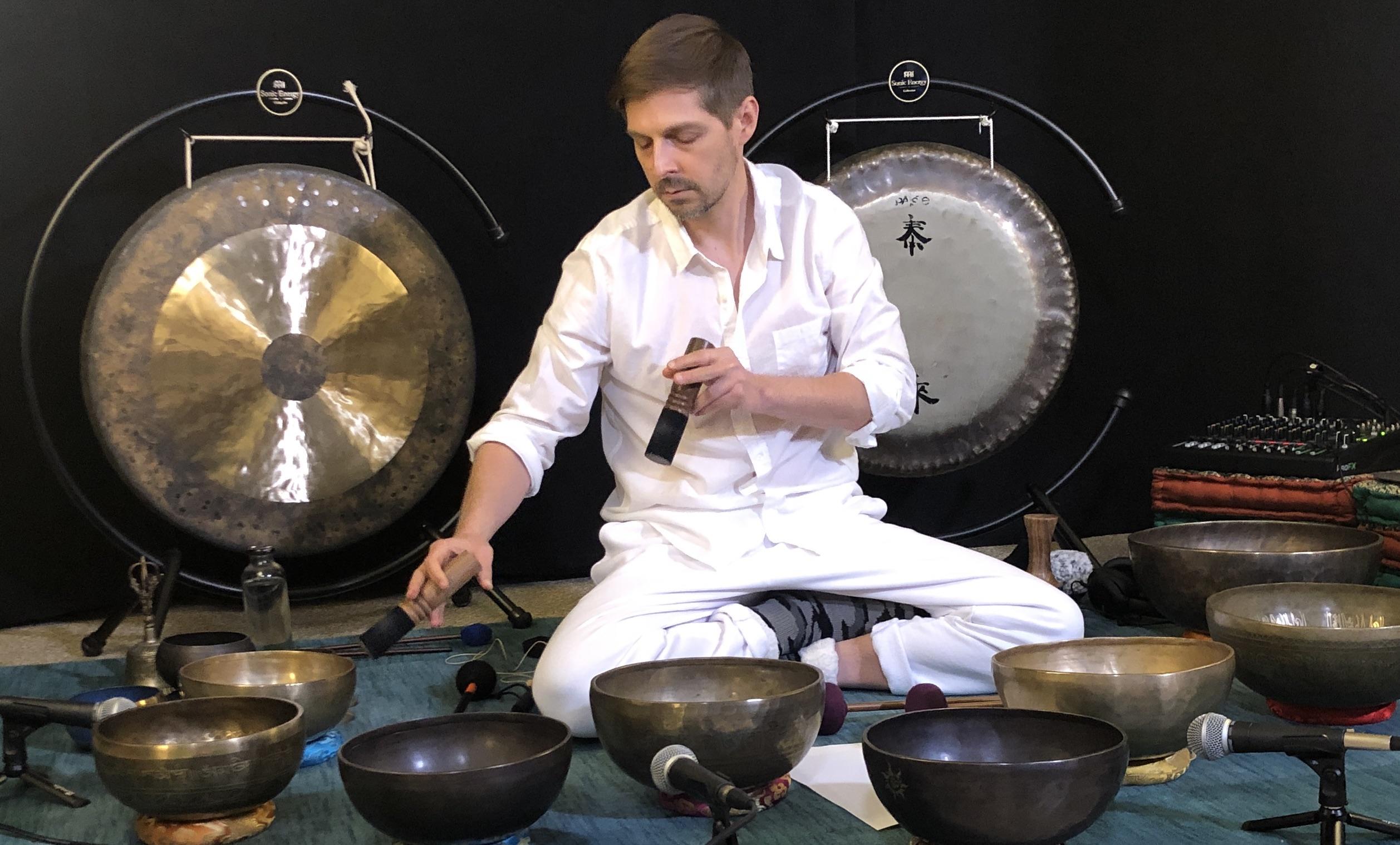 Nick White Sound Healing Reflective