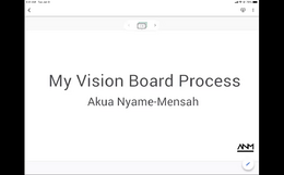 My Vision Board Process - ANM