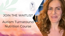 Autism Turnaround Nutrition Course waitlist live