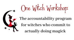 One Witch Workshop