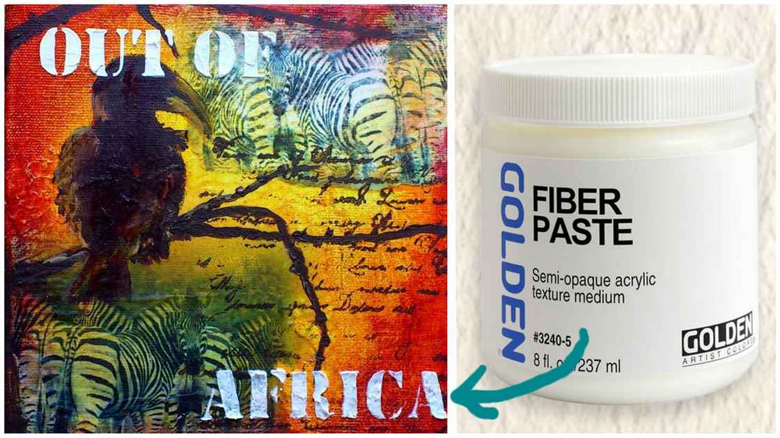 Fiber paste og out of Africa