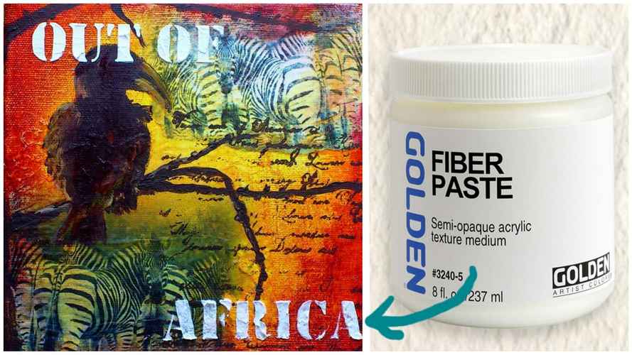 Fiber paste og out of Africa