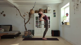Yoga for kontorskærmstilling