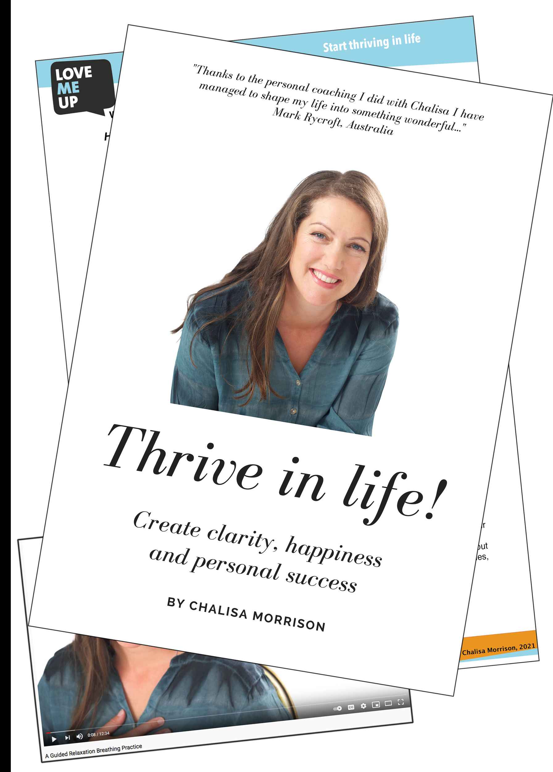 Free coaching and therapy tools in Chalisa Morrison's Thrive in life starter kit