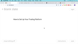 How to Set Up Your Trading Platform