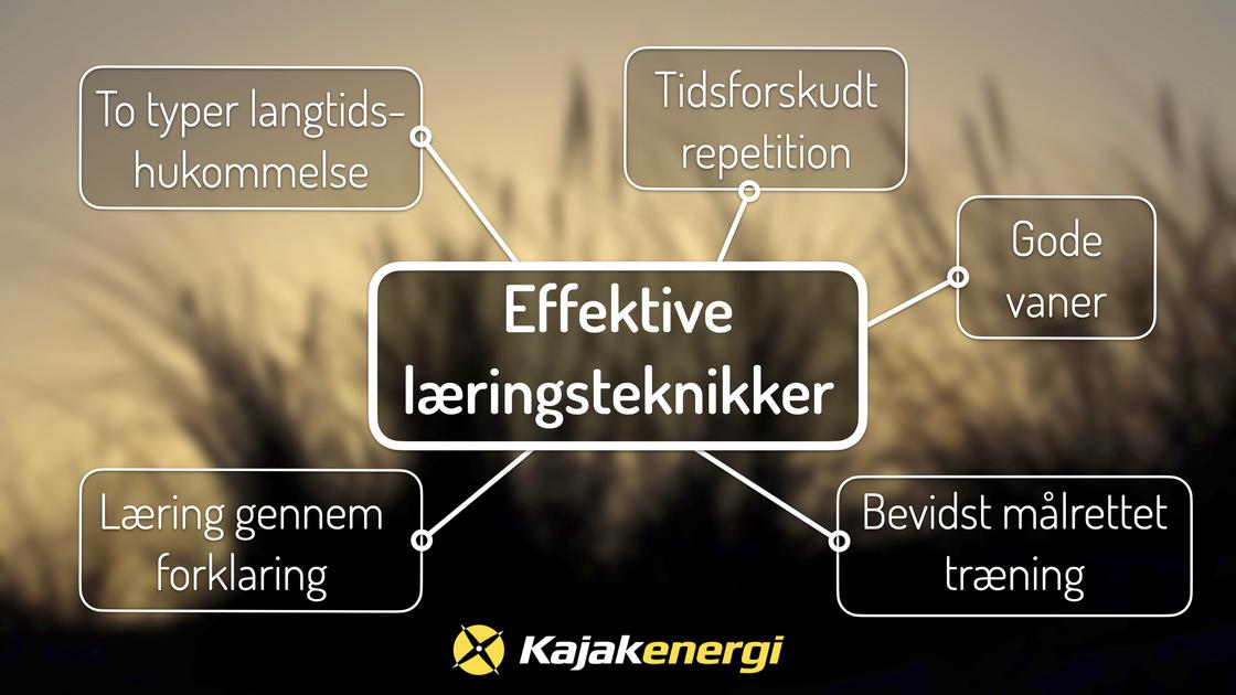 Effektive L&aelig;ringsteknikker - Cover