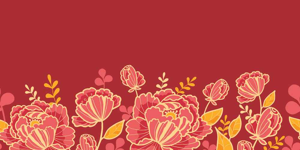 red floral border.dreamstime_xl_30458375