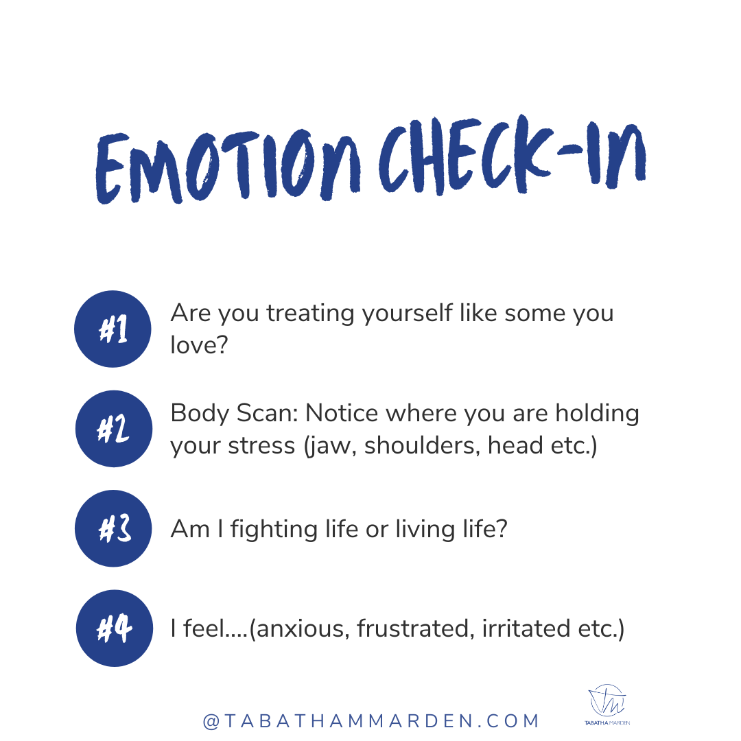 emotion check in