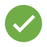 ikon grön - transparent