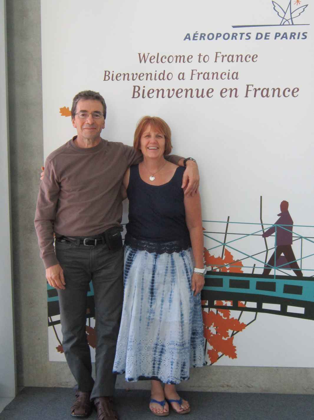 Rebecca and Terrance in Paris