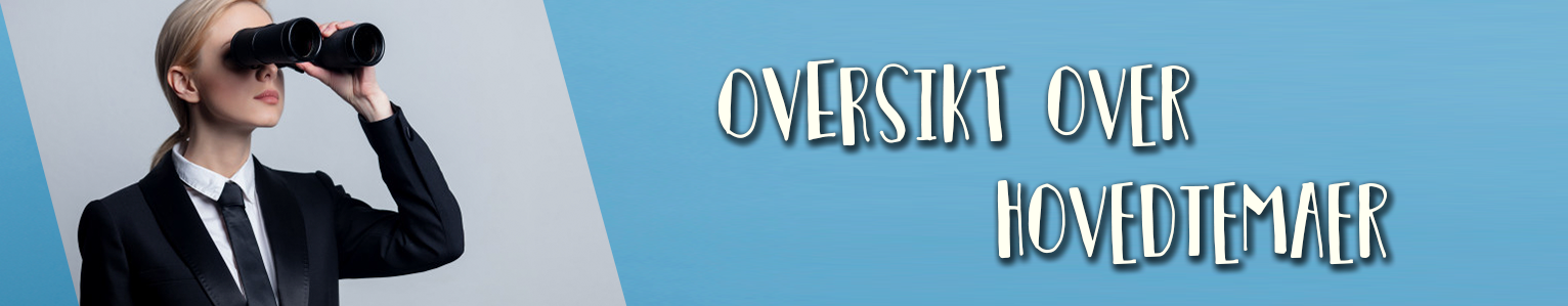 NFI-GN - LESSON BANNER - oversikt over temaer