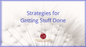 Simplero card - Strategies for Getting Stuff Done