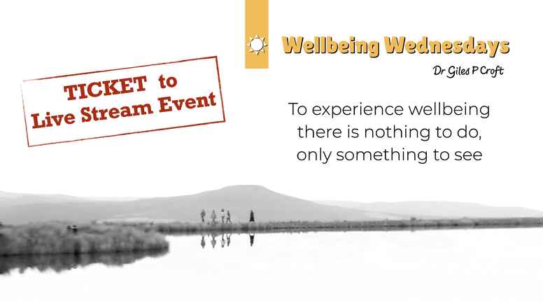 Wellbeing Wednesdays Live Event Ticket