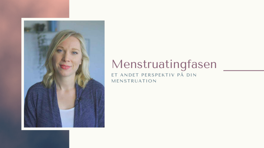 Menstruatingfasen menstruationscyklus blogcover