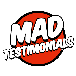 MAD Testimonials logo