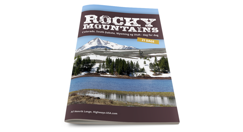 Rocky Mountains inkl. Yellowstone: Papir udgave inkl. levering