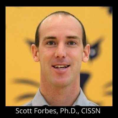 Scott Forbes, Ph.D., CISSN 400 x 400 Black Background