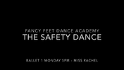 The Safety Dance Mon5pm RA