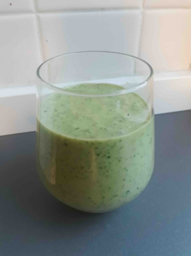 Grøn protein smoothie