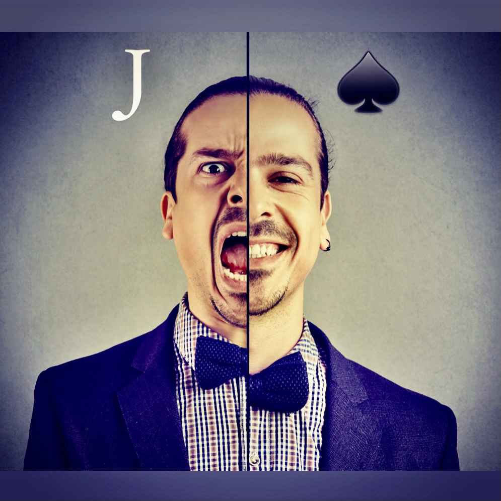 Jack of Spades: Two faced man