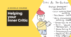Doodle Lesson Inner Critic sales Image -2