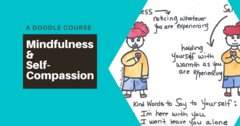 Doodle Lesson Mindfulness & self compassion sales Image -2