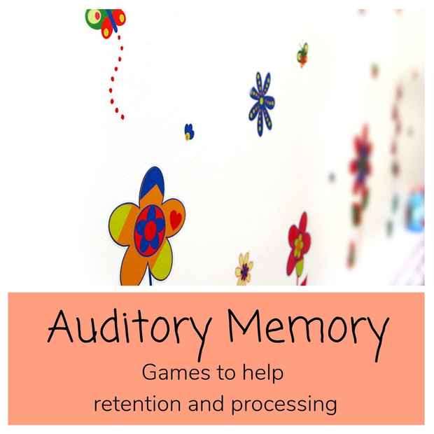 Auditory Memory Games product cover