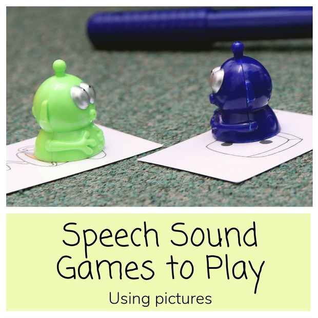 Speech Sound Games to Play Using Pictures