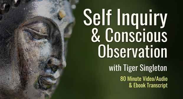 Self Inquiry & Conscious Observation