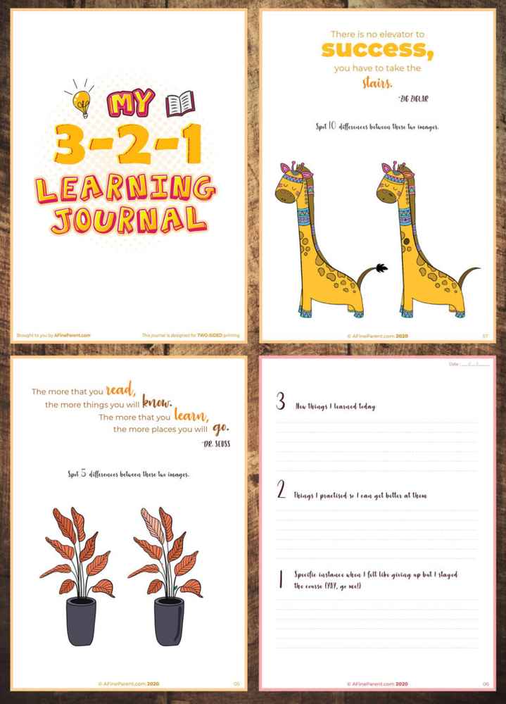 The 3-2-1 Learning Journal