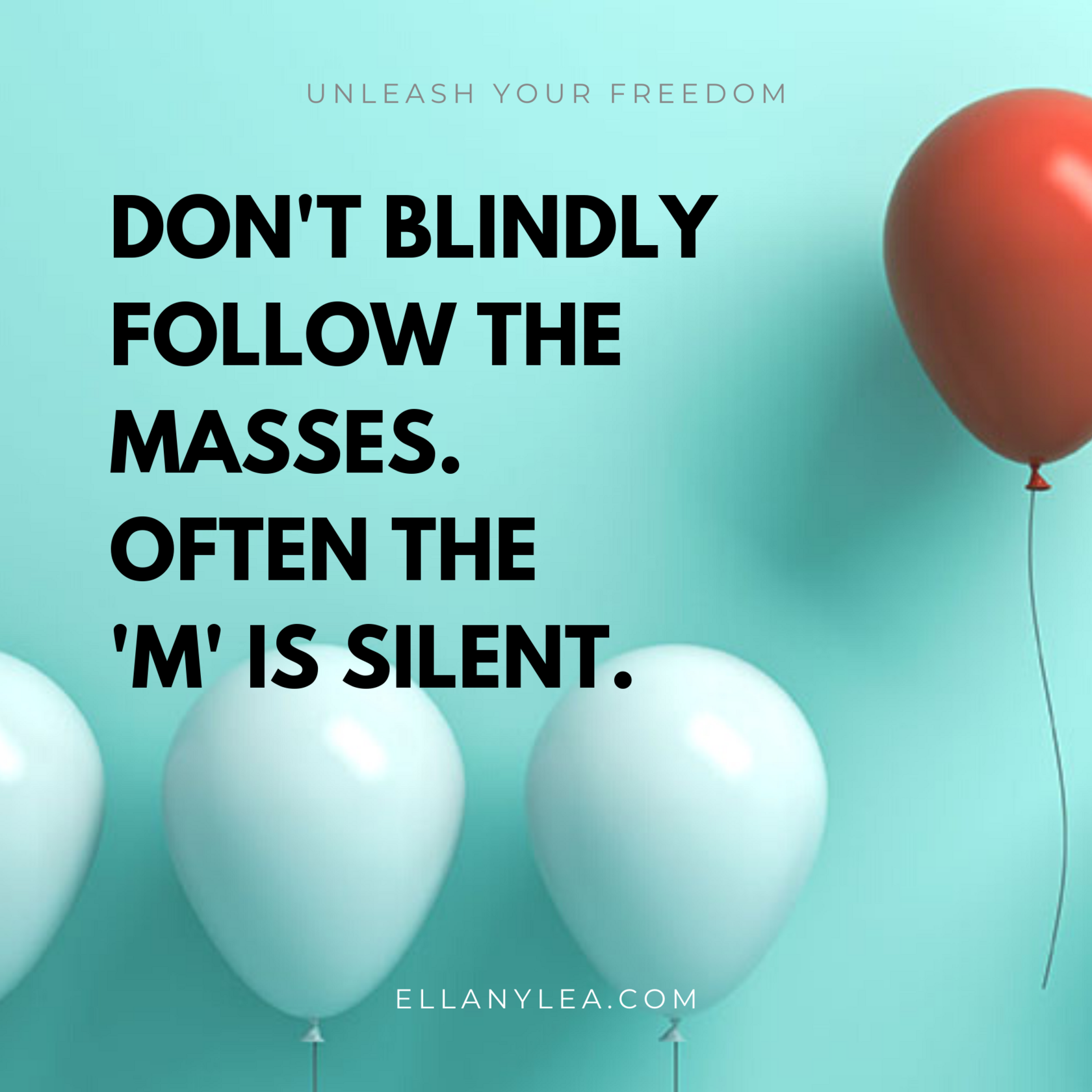 quote - don't blindly